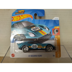EL SEGUNDO COUPE GREEN n68 1/5 TURBO 1:64 HOT WHEELS