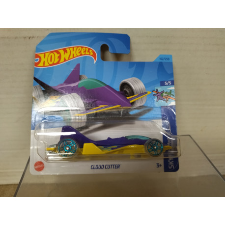 CLOUD CUTTER PURPLE/YELLOW 5/5 SKY SHOW 1:64 HOT WHEELS