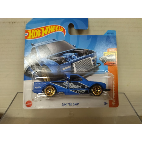 LIMITED GRIP BLUE BLACK WIDOW 6/10 HOT TRUCKS 1:64 HOT WHEELS