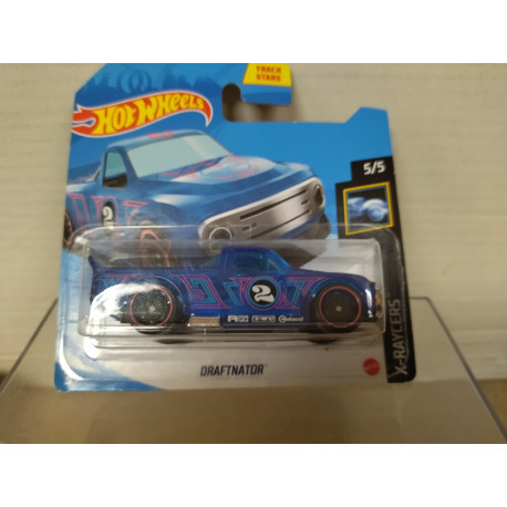 DRAFTNATOR BLUE 5/5 X-RACERS 1:64 HOT WHEELS