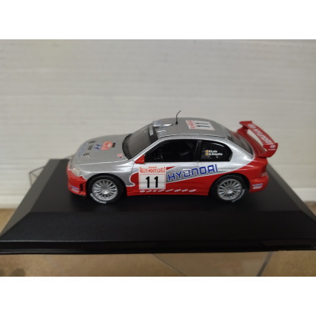 HYUNDAI ACCENT WRC 2003 RALLY MONTE CARLO LOIX 1:43 ALTAYA IXO BOX NO ORIGINAL