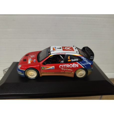 CITROEN XSARA WRC 2004 RALLY ARGENTINA SAINZ 1:43 IXO ALTAYA BOX NO ORIGINAL