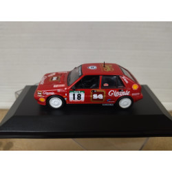 LANCIA DELTA HF 4WD 1988 RALLY PORTUGAL BICA 1:43 ALTAYA IXO BOX NO ORIGINAL