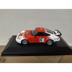 PORSCHE 911 SC/RS 1984 CONDROZ RALLY DROOGMANS 1:43 ALTAYA IXO BOX NO ORIGINAL
