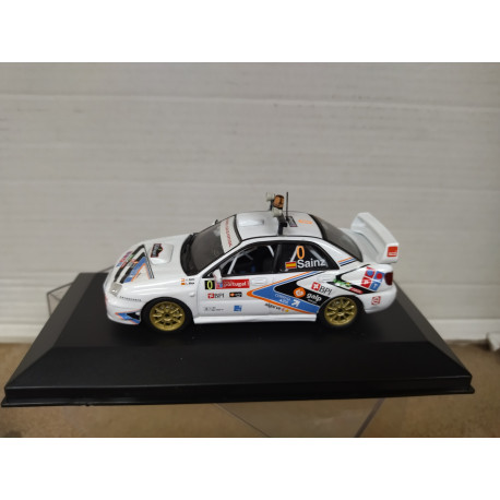 SUBARU IMPREZA 2005 Gr.N RALLY PORTUGAL CARLOS SAINZ 1:43 ALTAYA IXO BOX NO ORIGINAL