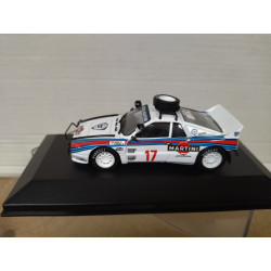 LANCIA 037 RALLY 1984 RALLY SAFARI ALLEN 1:43 ALTAYA IXO BOX NO ORIGINAL