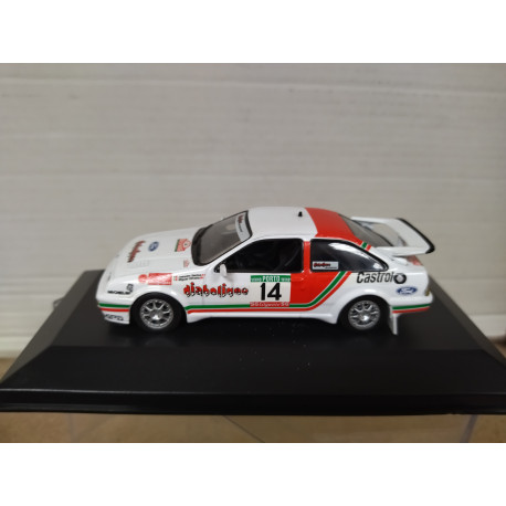 FORD SIERRA RS COSWORTH 1987 RALLY PORTUGAL SANTOS 1:43 ALTAYA IXO BOX NO ORIGINAL