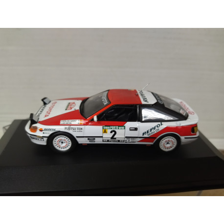 TOYOTA CELICA 1991 GT4 RALLY PORTUGAL CARLOS SAINZ 1:43 ALTAYA IXO BOX NO ORIGINAL