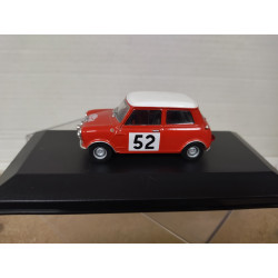 BMC MINI COOPER S 1965 RALLY MONTE CARLO MAKINEN 1:43 ALTAYA IXO BOX NO ORIGINAL