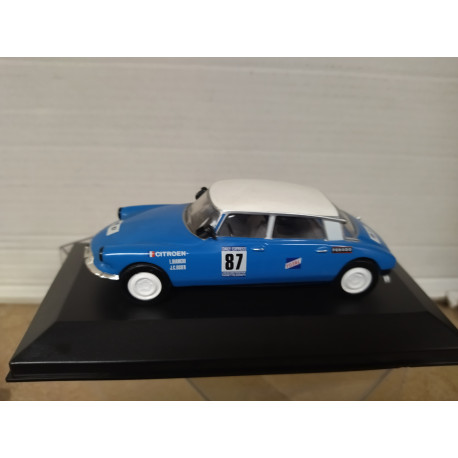 CITROEN DS 21 1968 RALLY LONDON-SYDNEY BIANCHI 1:43 ALTAYA IXO BOX NO ORIGINAL