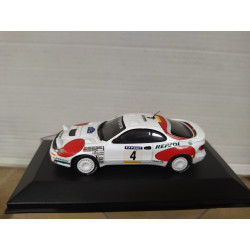 TOYOTA CELICA 1992 TURBO 4WD RALLY CATALUÑA SAINZ 1:43 ALTAYA IXO BOX NO ORIGINAL