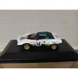 LANCIA STRATOS HF 1975 RALLY MONTE CARLO MUNARI 1:43 DelPRADO BOX NO ORIGINAL