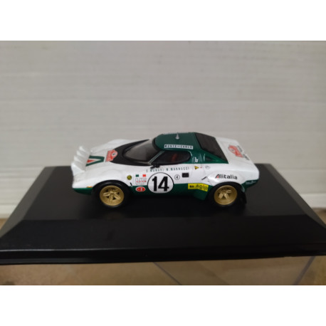 LANCIA STRATOS HF 1975 RALLY MONTE CARLO MUNARI 1:43 DelPRADO BOX NO ORIGINAL