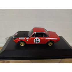LANCIA FULVIA 1.6 HF 1972 RALLY MONTE CARLO MUNARI 1:43 ALTAYA IXO BOX NO ORIGINAL