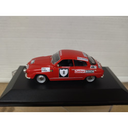 SAAB 96 V4 1972 RALLY SWEDEN BLOMQVIST 1:43 ALTAYA IXO BOX NO ORIGINAL
