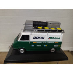 FIAT 242 E PHASE 1 1978-79  ASSISTANCE RALLY 1:43 DEFECT/NO RETRO BOX NO ORIGINAL