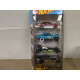 PACK 5 CARS DRAG STRIP 1:64 HOT WHEELS