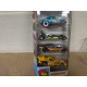 PACK 5 CARS DRAG STRIP 1:64 HOT WHEELS