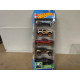 PACK 5 CARS REMOTE ADVENTURES 1:64 HOT WHEELS