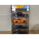 PACK 5 CARS FAST & FURIOUS 1:64 HOT WHEELS