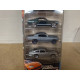 PACK 5 CARS FAST & FURIOUS 1:64 HOT WHEELS