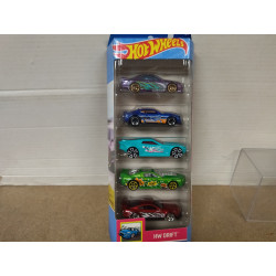 PACK 5 CARS HW DRIFT 1:64 HOT WHEELS