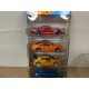 PACK 5 CARS HW NIGHTBURNERZ 1:64 HOT WHEELS