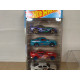 PACK 5 CARS HW DRIFT 2 1:64 HOT WHEELS