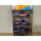 PACK 5 CARS HW RACE TEAM 1:64 HOT WHEELS