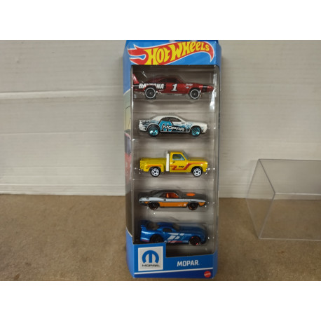 PACK 5 CARS HW MOPAR 1:64 HOT WHEELS