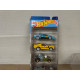 PACK 5 CARS HW RETRO RACERS 1:64 HOT WHEELS