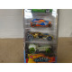 PACK 5 CARS HW LET´S RACE NETFLIX 1:64 HOT WHEELS