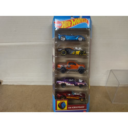 PACK 5 CARS HW HORSEPOWER 1:64 HOT WHEELS