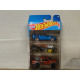 PACK 5 CARS HW HORSEPOWER 1:64 HOT WHEELS
