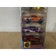 PACK 5 CARS HW HORSEPOWER 1:64 HOT WHEELS