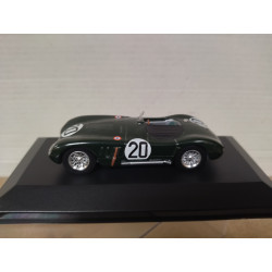 JAGUAR C-TYPE 1951 24 H LE MANS WALKER-WHITEHEAD 1:43 ALTAYA IXO BOX NO ORIGINAL