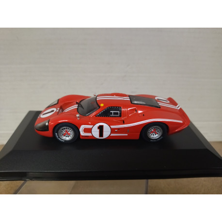 FORD GT40 1967 MK.IV 24 H LE MANS 1:43 ALTAYA IXO BOX NO ORIGINAL