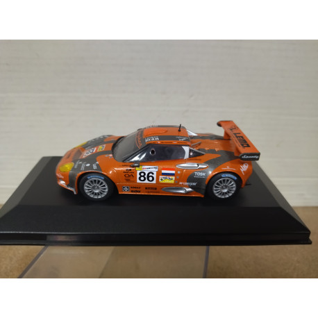 SPYKER C8 SPYDER GT2-R 24 H LE MANS 2007 1:43 ALTAYA IXO BOX NO ORIGINAL