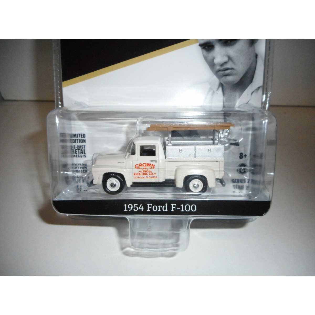 Greenlight HOLLYWOOD Elvis 1954 Ford F-100 Pickup Crown Electric Greenlight HOLLYWOOD Elvis 1954 Ford F-100 Pickup Crown Electric