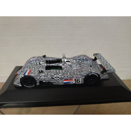 DOME S101 2002 24 H LE MANS LAMMERS-CORONEL-HILLEBRAND 1:43 BOX NO ORIGINAL