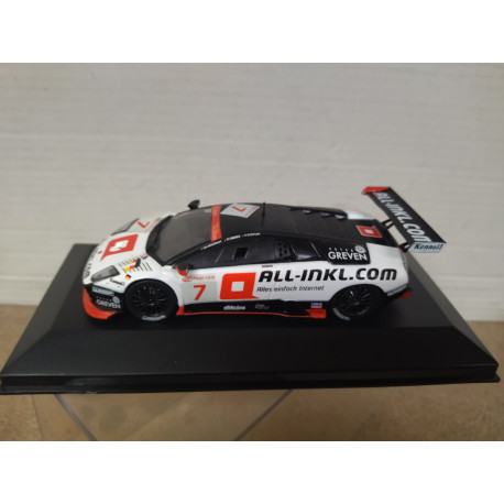 LAMBORGHINI MURCIELAGO R-GT 2007 24 H SPA FRANCORCHAMPS 1:43 BOX NO ORIGINAL