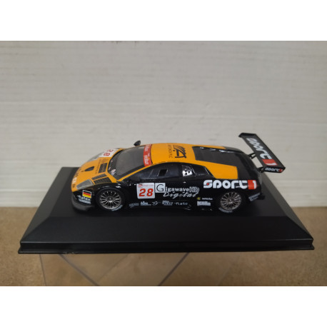 LAMBORGHINI MURCIELAGO 2007 FIA-GT 24 H SPA FRANCORCHAMPS 1:43 BOX NO ORIGINAL