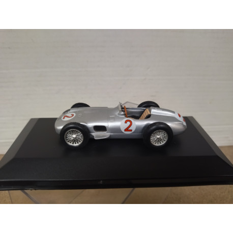 MERCEDES-BENZ W196 1954 FORMULA F1 WIN J.M.FANGIO 1:43 RBA IXO BOX NO ORIGINAL