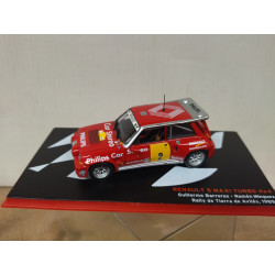 RENAULT 5 MAXI TURBO 1989 RALLY AVILES BARRERAS 1:43 ALTAYA IXO