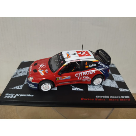 CITROEN XSARA WRC 2004 RALLY ARGENTINA CARLOS SAINZ "GIFT" 1:43 ALTAYA IXO