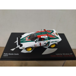 LANCIA STRATOS HF 1977 RALLY MONTE CARLO MUNARI 1:43 ALTAYA IXO