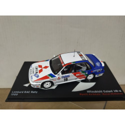 MITSUBISHI GALANT VR-4 1989 RALLY RAC LOMBARD AIRIKKALA 1:43 ALTAYA IXO