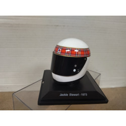 CASCO/HELMET 1973 FORMULA F1 JACKIE STEWART TYRRELL 1:5 SPARK EDITIONS