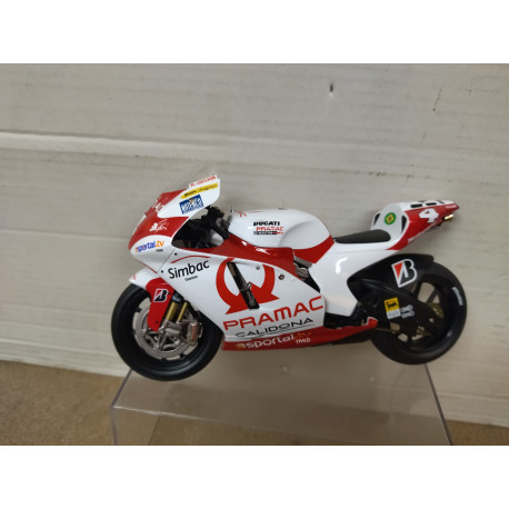 DUCAT DESMOSEDICI GP7 2007 ALEX BARROS MOTO GP 1:12 ALTAYA IXO