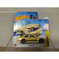 BMW E30 M3 1992 YELLOW 4/10 THE 90´S 1:64 HOT WHEELS